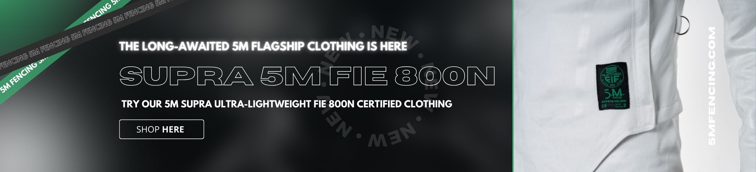 New 5M Supra FIE 800N jackets and pants
