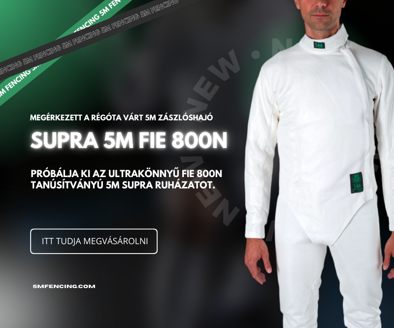 Új 5M Supra FIE 800N mezek és nadrágok