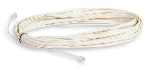art.859A Cable for DATA LINE port, 30m long