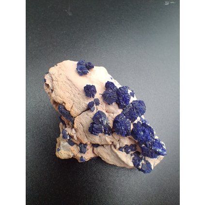 Detail struktury azuritu