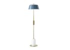 Modré stojací lampy