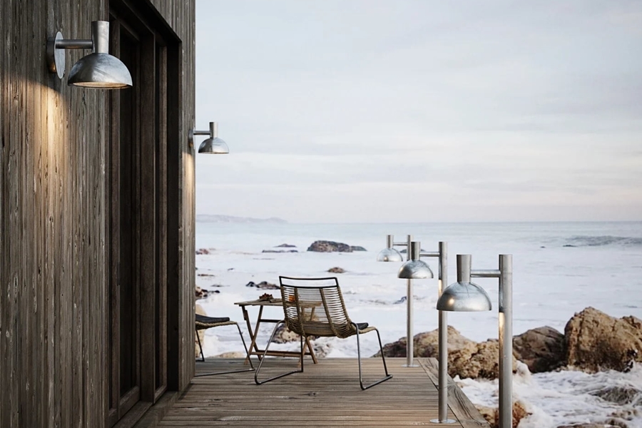 svítidla na stěny teras