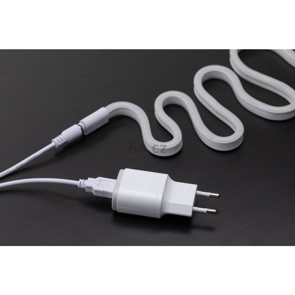 31929 13 paulmann neon colorflex usb pasek sada 4x1m 4 5w 5v bily plast modra zelena oranzova fialova