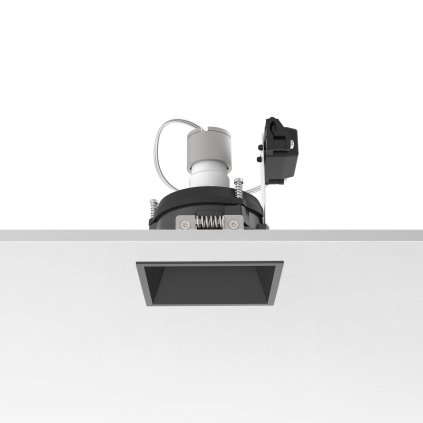 Flos Easy Kap 80 Square Adjustable, černá bodovka, 1x max50W PAR16, 8x8cm