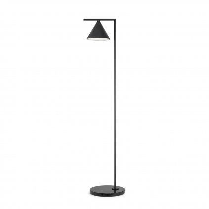 11046 5 flos captain flint lampa se stmivacem v kombinace mramoru a antracitu 20w led 2700k vyska 153 7cm