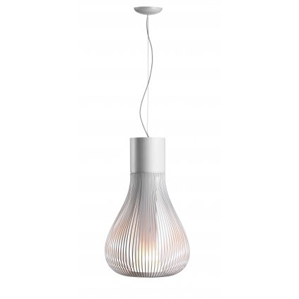 Flos Chasen, designové závěsné svítidlo, 1x120W E27, bílá, výška 76-85cm