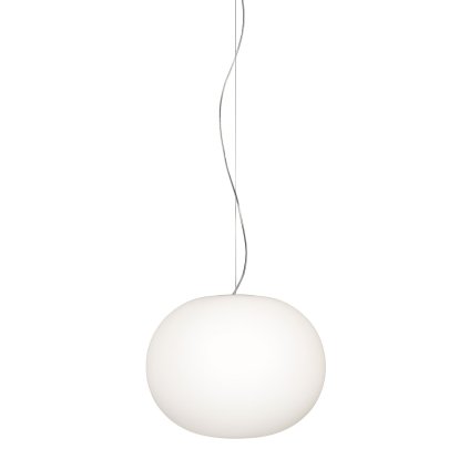 Flos Glo-Ball S2, závěsné svítidlo z triplexového skla, 1x205W E27, prům. 45cm