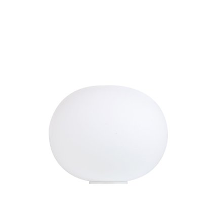 Flos Glo-Ball Basic 1, stolní lampa z triplexového skla se stmívačem, 1x150W E27, výška 27cm
