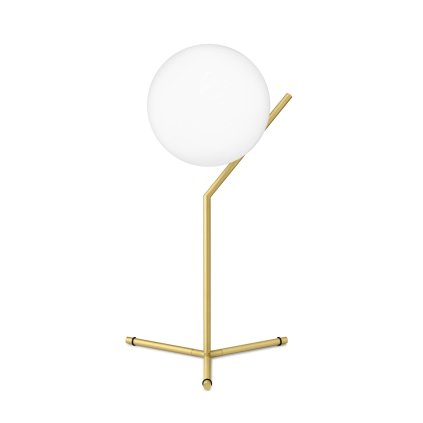 Flos IC Lights T1 High, designová lampa se stmívačem, 1x60W E14, mosaz, Ø 20cm, výška 53cm