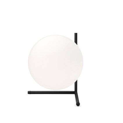 Flos IC Lights T2, designová lampa se stmívačem, 1x205W E27, černá, Ø 30cm, výška 35cm