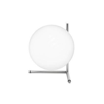 Flos IC Lights T2, designová lampa se stmívačem, 1x205W E27, chrom, Ø 30cm, výška 35cm