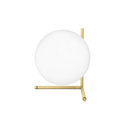 Flos IC Lights T2, designová lampa se stmívačem, 1x205W E27, mosaz, Ø 20cm, výška 35cm