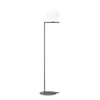 Flos IC Lights F1, designová stojací lampa se stmívačem, 1x60W E14, černá, Ø 20cm, výška 135cm