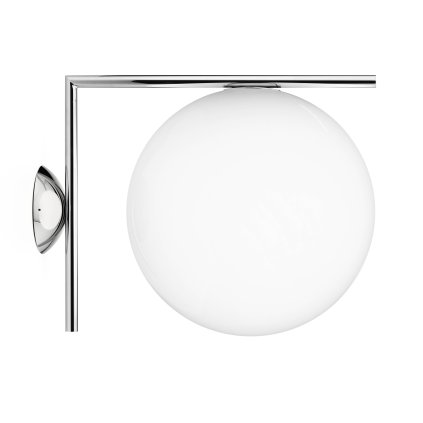 Flos IC Lights C/W2, designové svítidlo, 1x205W E27, chrom, Ø 30cm