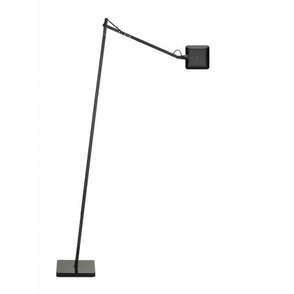 11244 4 flos kelvin led f cerna stojaci lampa pro cteni 8w led 3000k 110 67cm