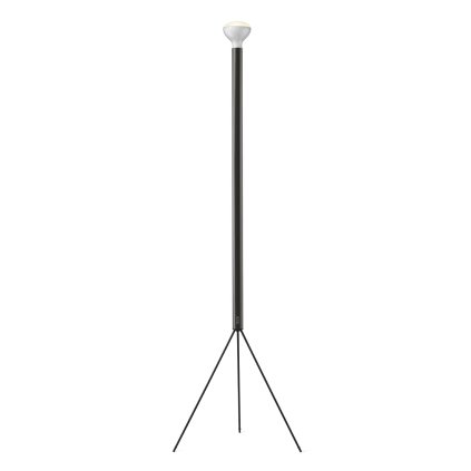 Flos Luminator, nadčasová stojací lampa se stmívačem, 1x105W E27, antracit, výška 189cm