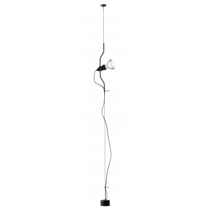 11310 6 flos parentsi cerne svitidlo mezi podlahu a strop se stmivacem 1x150w e27 max 400cm