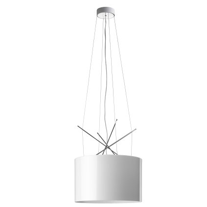 Flos Ray S, závěsné svítidlo s bílým širmem, 1x205W E27, prům. 43cm