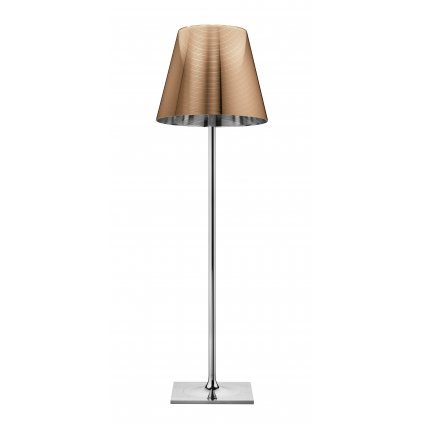 11454 4 flos ktribe f3 designova stojaci lampa se stmivacem 1x205w e27 aluminizovana bronzova vyska 183cm