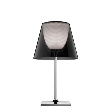Flos KTribe T2, designová stolní lampa se stmívačem, 1x105W E27, kouřová, výška 69cm