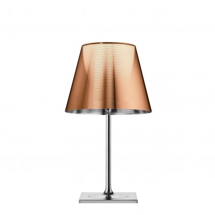 11469 2 flos ktribe t2 designova stolni lampa se stmivacem 1x105w e27 aluminizovana bronzova vyska 69cm