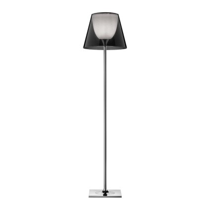 Flos KTribe F2, designová stojací lampa se stmívačem, 1x150W E27, kouřová, výška 162cm