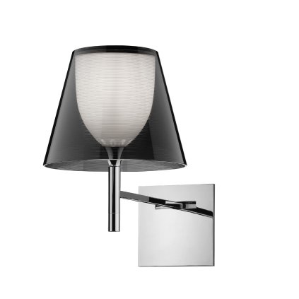 Flos KTribe W, designové nástěnné lampa se stmívačem, 1x70W E27, kouřová, výška 35cm