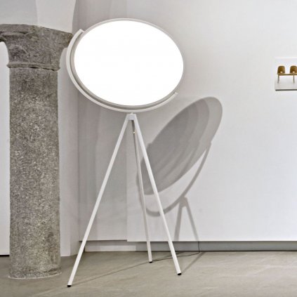 11556 4 flos superloon bila stojaci designova lampa se stmivacem 40w led 197cm