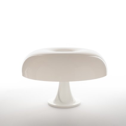 Artemide Nesso, bílá designová stolní lampa, 4x25W E14, výška 34cm