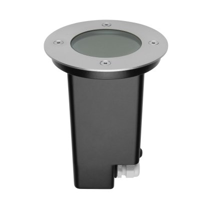 Linea Light Texo_RJ, zápustné svítidlo do podlahy s nastavitelným směrem svícení, 1x35W GU10, nerez, prům. 13cm, IP67