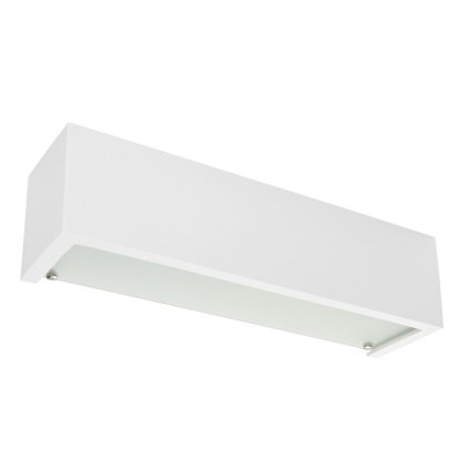 Linea Light Gypsum_W2 sádrové svítidlo se svícením dolu a nahoru, 15W LED 3000K, délka 33cm