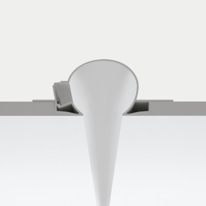 Linea Light Fylo+ Recessed_4, zápustný profil do stropu pro LED pás, délka 200cm