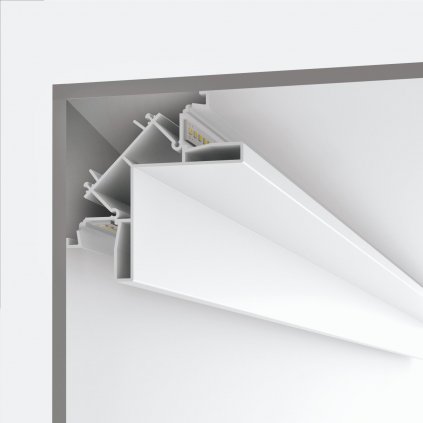 14802 iled fylo surface 4 rohovy profil pro led pas na stenu se svicenim nahoru dolu hlinik delka 100cm