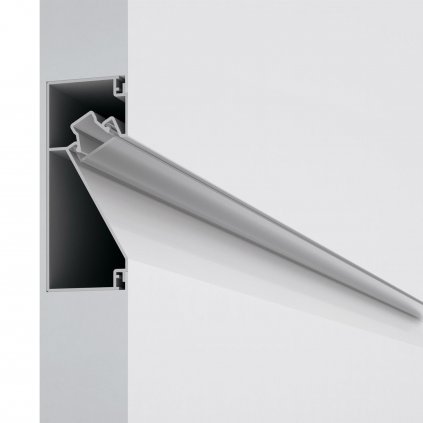 14823 iled fylo out recessed w venkovni profil pro led pas do steny hlinik delka 100cm