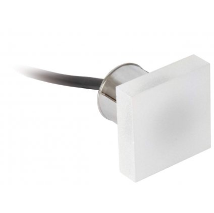 Linea Light Sand, čtvercové dekorativní LED svítidlo, 1x1W LED v teple bílé barvě světla, prům. 4cm, IP65