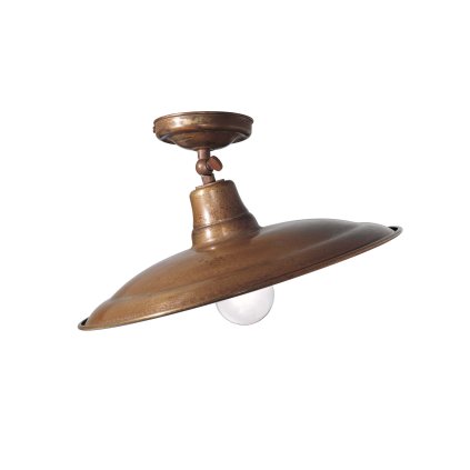 Il Fanale Barchessa, stropní svítidlo v country stylu, 1x15W LED E27, prům.33cm