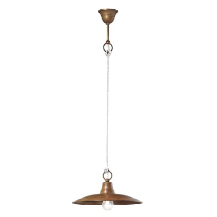 Il Fanale Barchessa, závěsné svítidlo v country stylu, 1x15W LED E27, prům.33cm