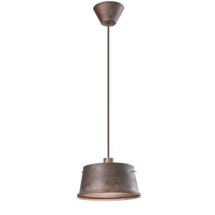 Il Fanale Khonus, železné svítidlo pro zavěšení, 1x77W E27, prům.30cm, výška 16cm