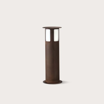 Il Fanale Porto, venkovní sloupek z kovu s přirozenou rzí, 1x57W E27, výška 62cm, IP65