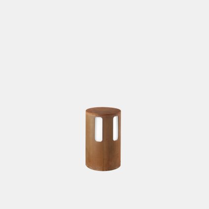 Il Fanale Porto, venkovní sloupek z kovu s přirozenou rzí, 1x57W E27, výška 28cm, IP65