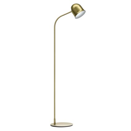 Il Fanale Narciso, stojací lampa z přírodní mosazi, 1x25W G9, výška 130,6cm