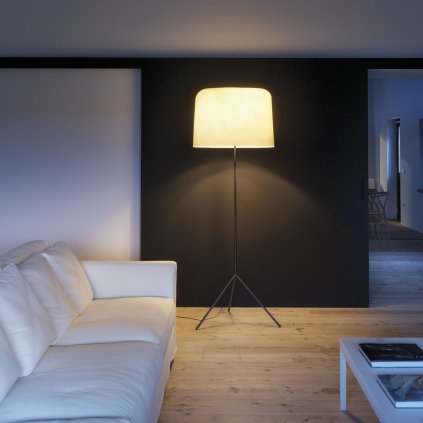 Quadrifoglio Group Ola, stojací lampa z laminátu, 3x33W E27, výška 185cm