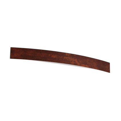 Linea Light Curvé_W, corten nástěnné svítidlo, 30W LED 3000K, délka 69cm