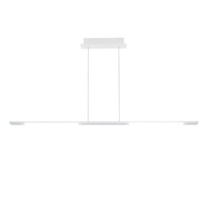 Stilnovo Lama, bílé závěsné LED svítidlo, 48W LED 3000K, délka 120cm