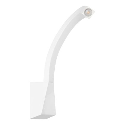 Linea Light Snake_W3, bílá flexibilní LEDka k posteli bez vypínače, 2W LED 3000K, délka 47cm
