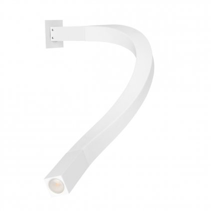 19221 linea light snake w2 bila flexibilni ledka k posteli bez vypinace 2w led 3000k delka 43cm