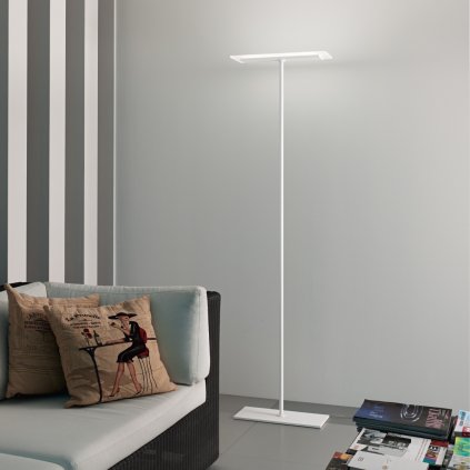 Linea Light Dublight_FL, stojací LED lampa se stmívačem, 28W LED 3000K, výška 182cm