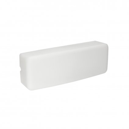 Linea Light MyWhite_B, obdélníkové venkovní svítidlo z bílého polyethylenu, 11W LED 3000K, délka 35cm, IP65