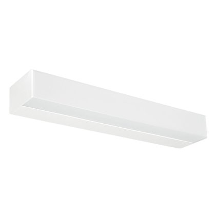 Linea Light Kioo, bílé lineární svítidlo, 14W LED 3000K, 32cm IP44