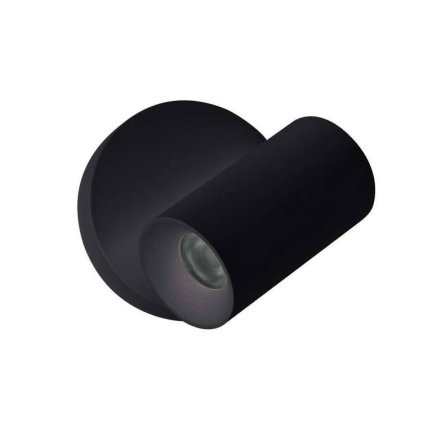 Linea Light Bart_W, černé spotové svítidlo s vypínačem, 5W LED 3000K, délka 11cm